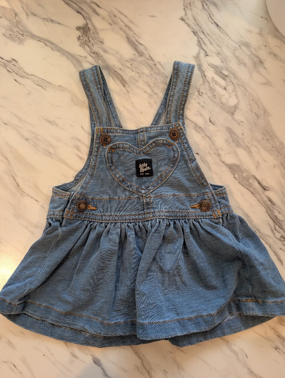 Baby B'Gosh | Overall Dress | 6 M